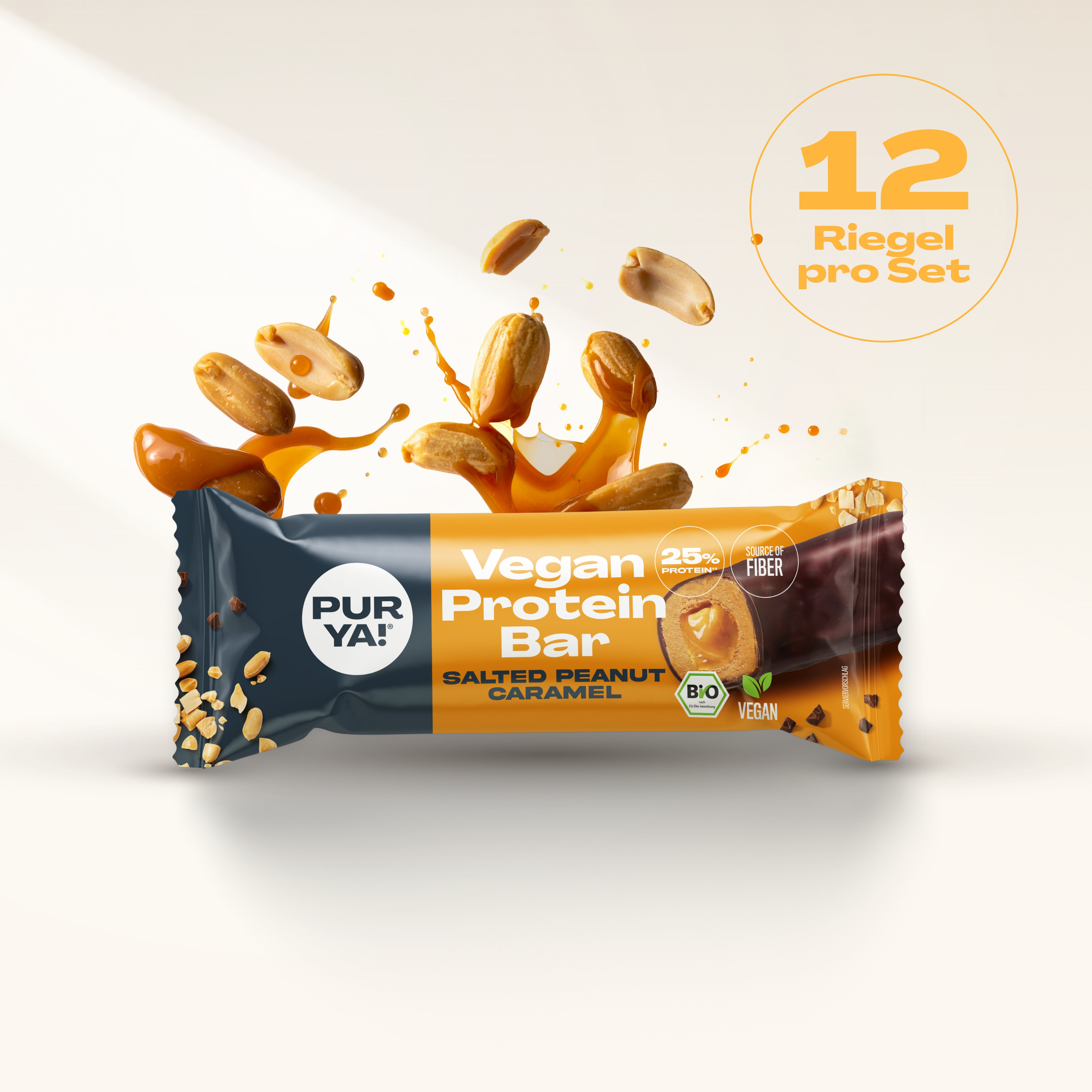 Salted Peanut Caramel Proteinriegel