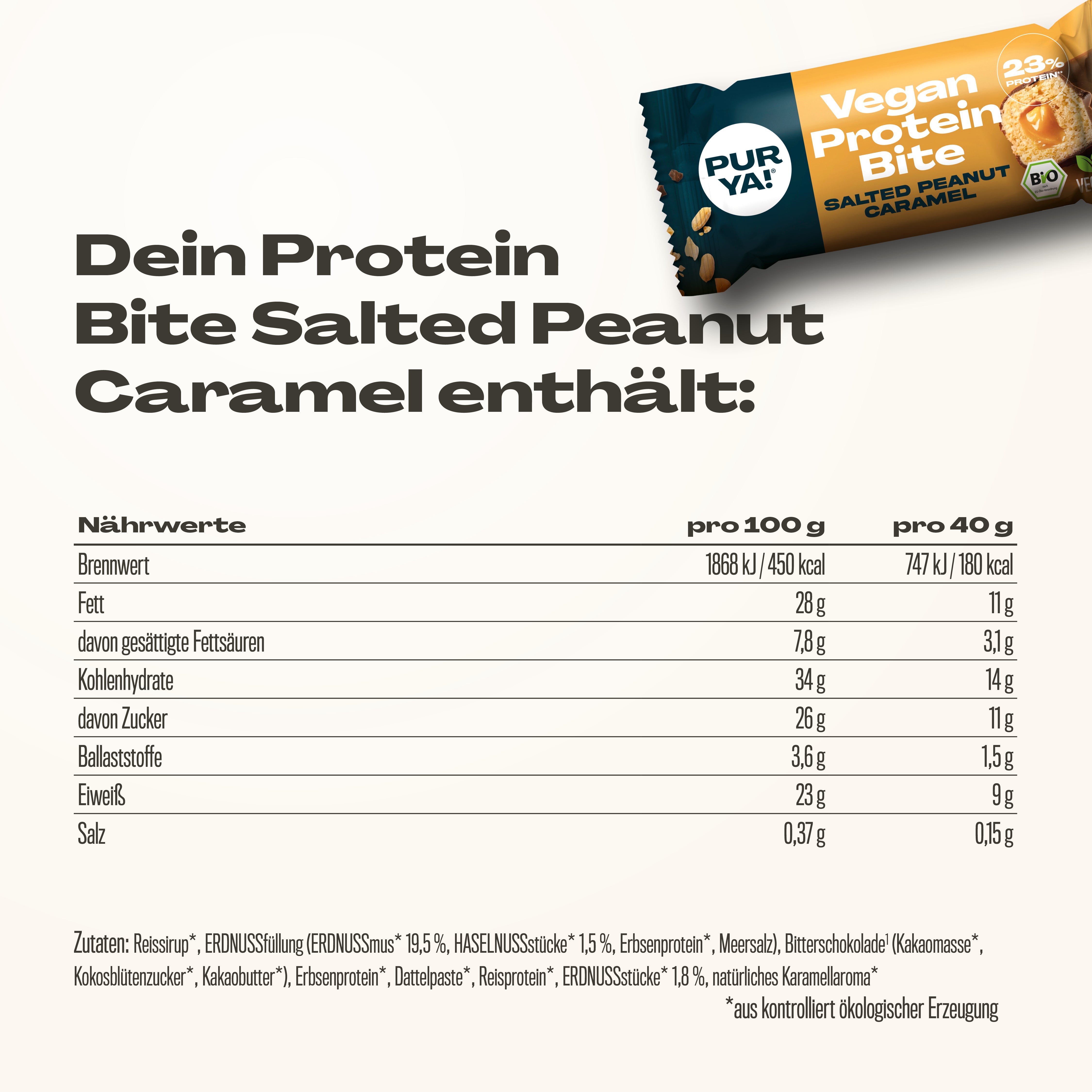 Salted Peanut Caramel Proteinriegel