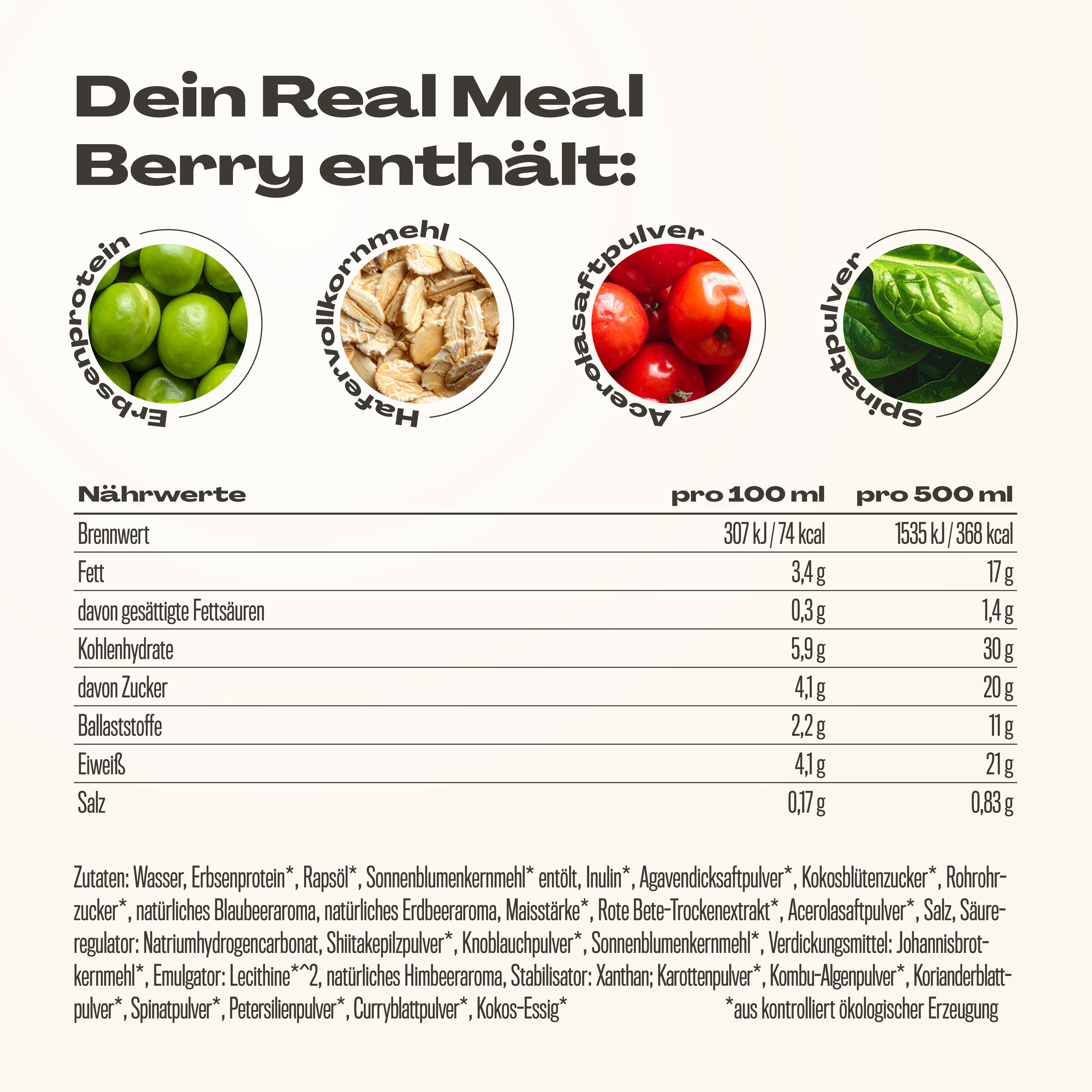 Trinkmahlzeit To Go Berry