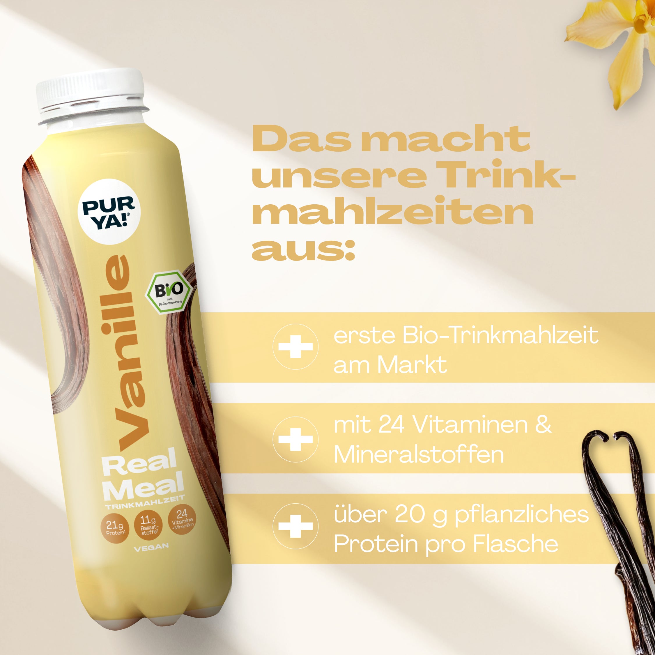 Trinkmahlzeit To Go Vanille