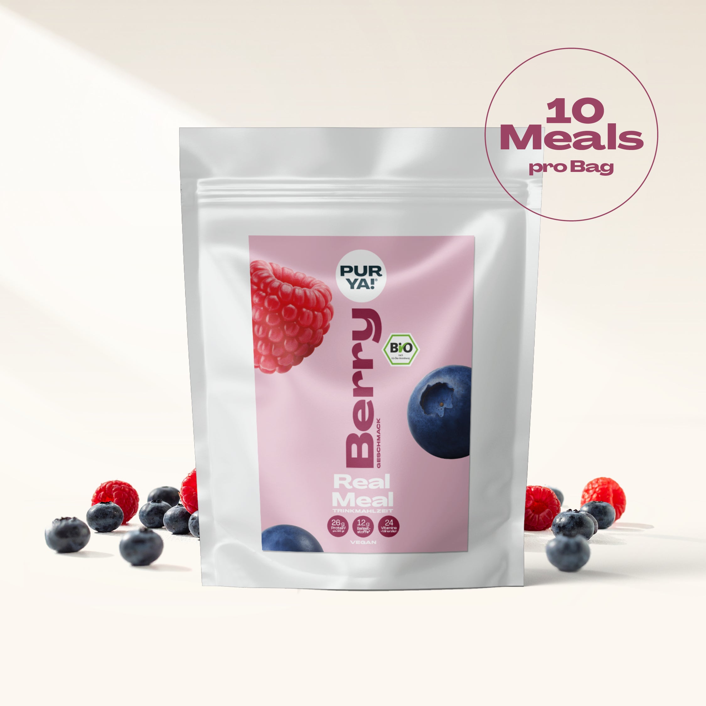 Trinkmahlzeit Pulver Berry