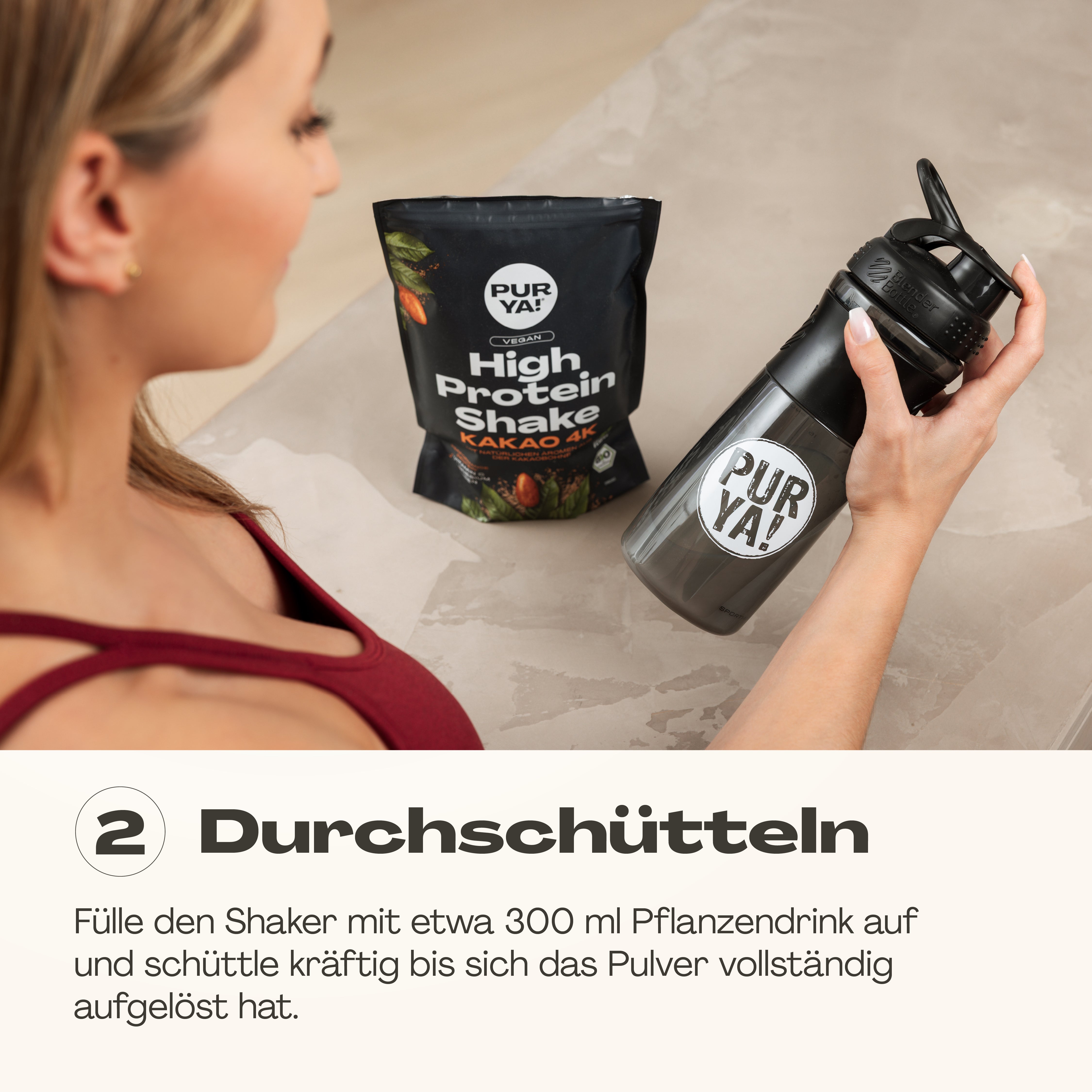 Veganes Proteinpulver Kakao 600g