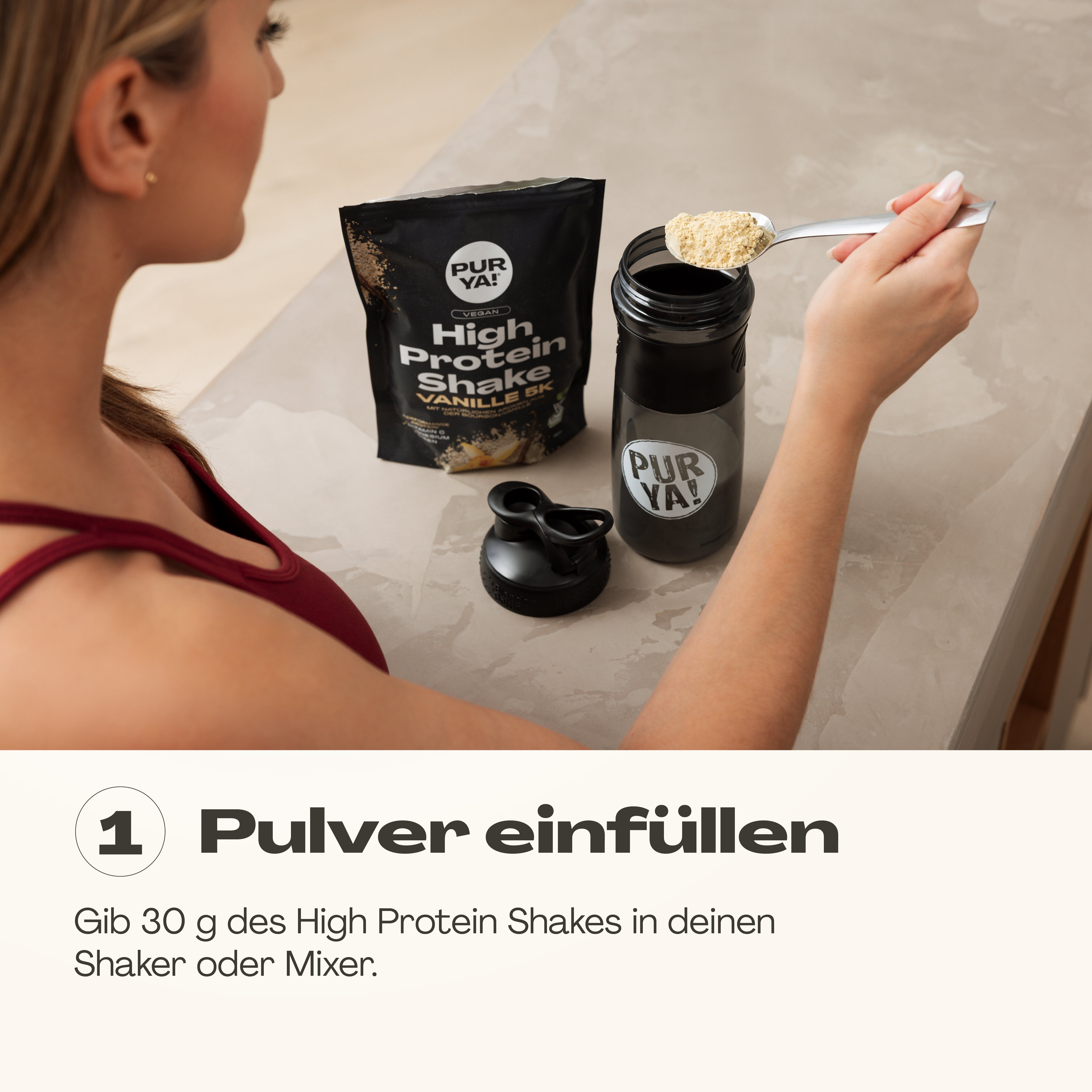 Veganes Proteinpulver Vanille 600g