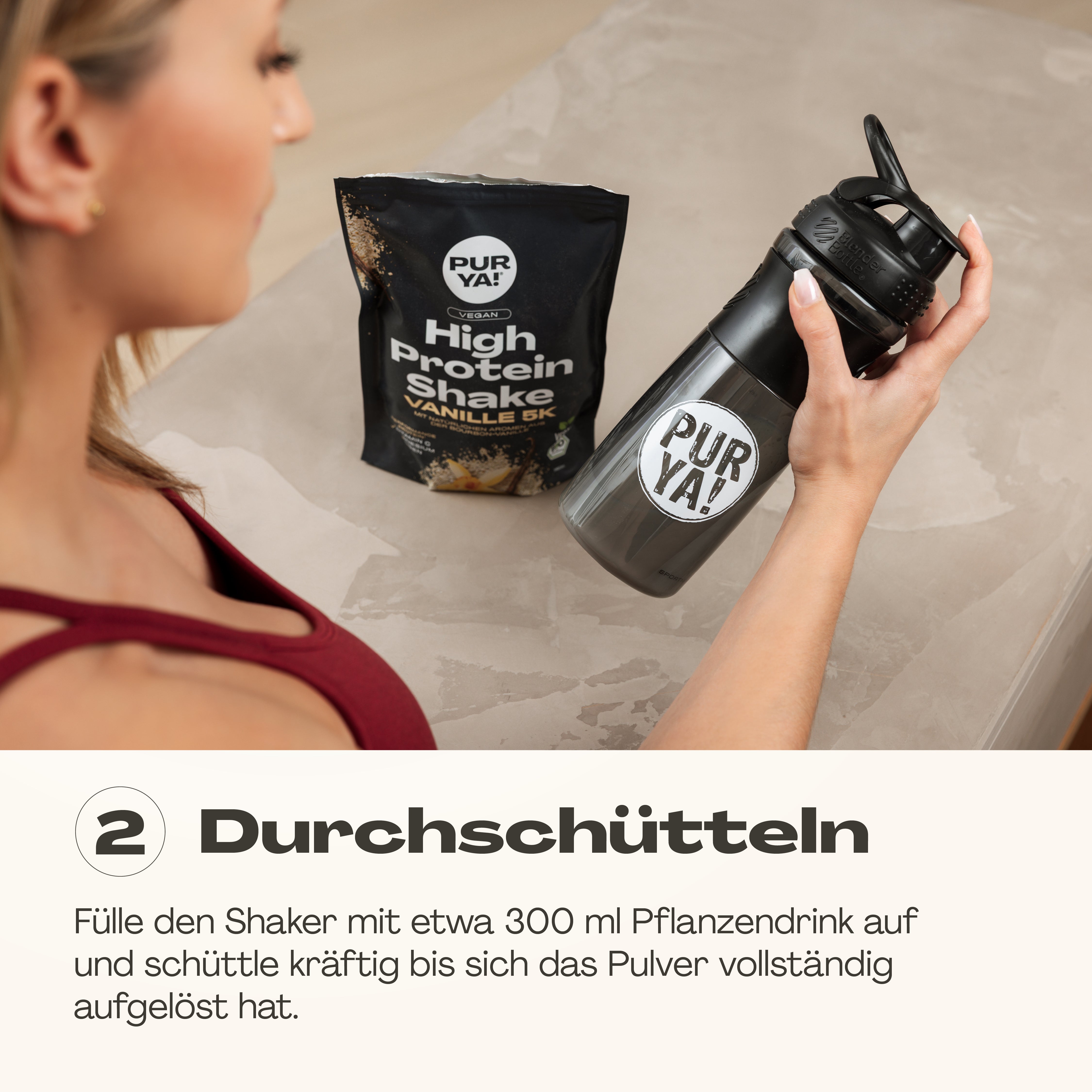 Veganes Proteinpulver Vanille 600g