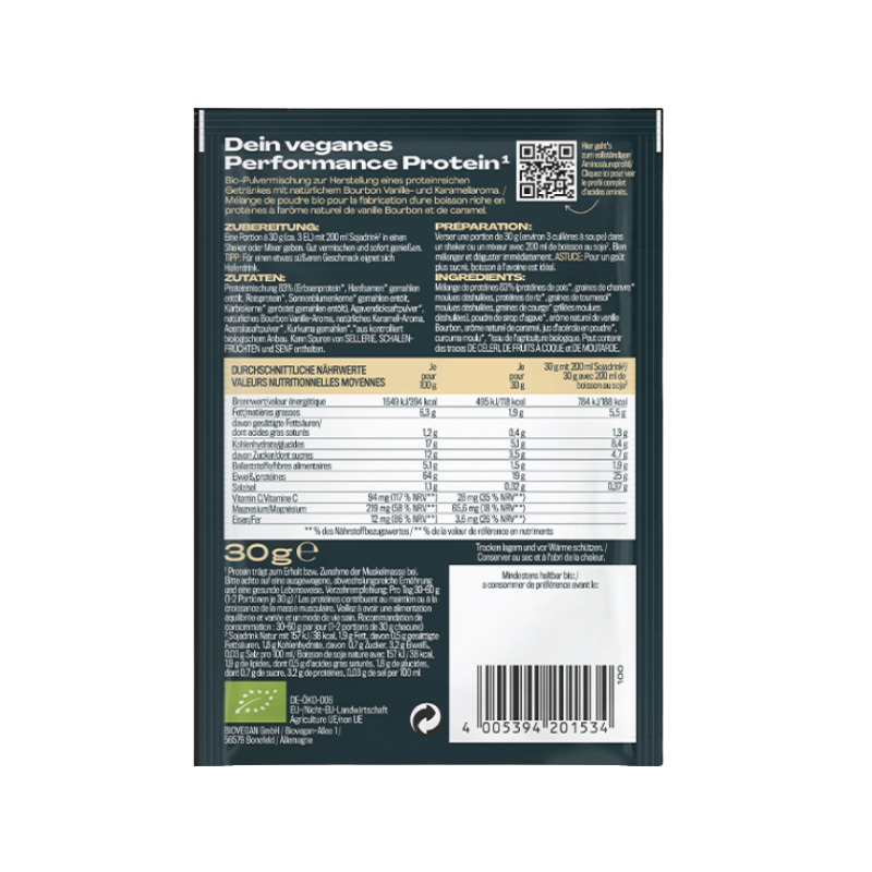 High Protein Shake Vanille 30g