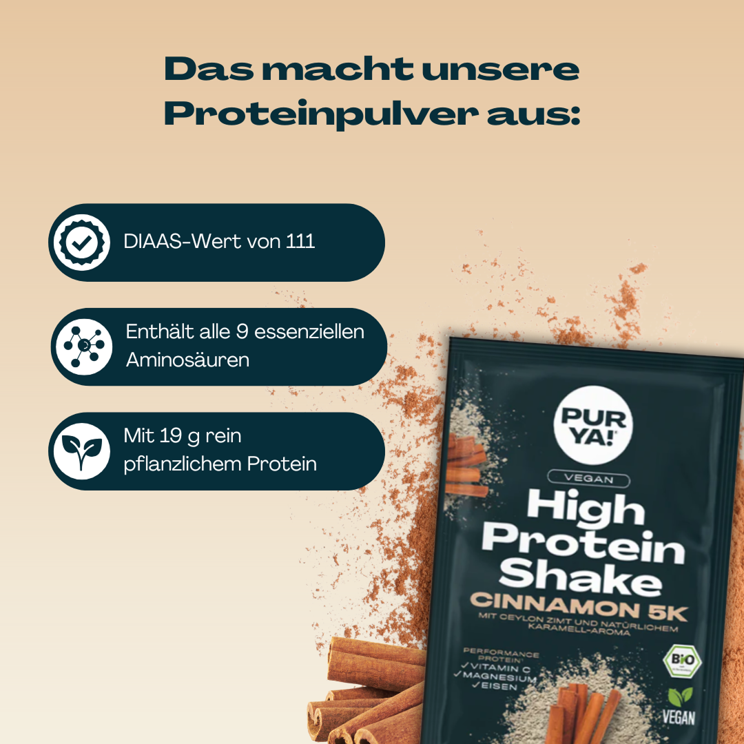 Veganes Proteinpulver Cinnamon 600g