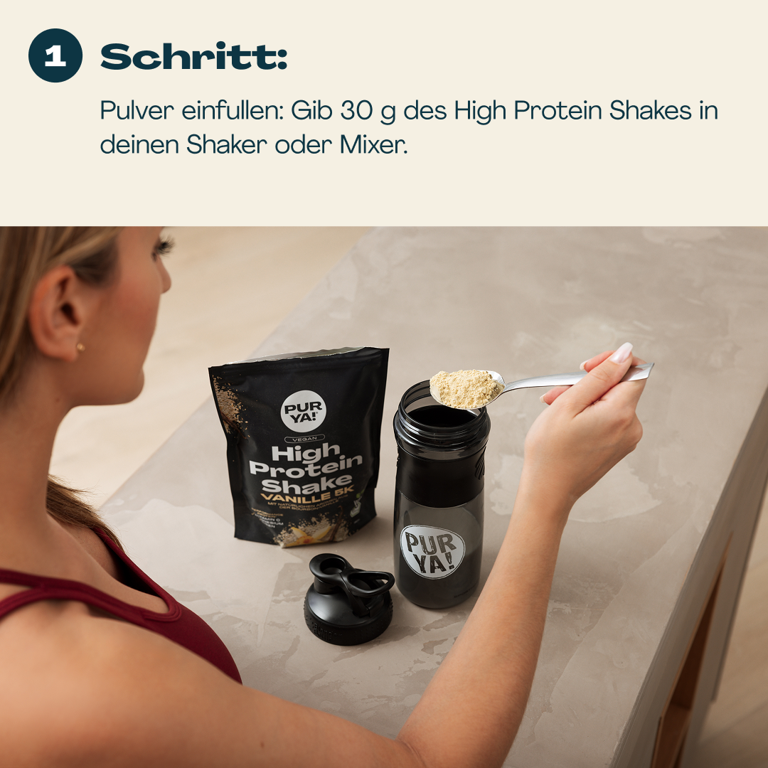 Veganes Proteinpulver Vanille