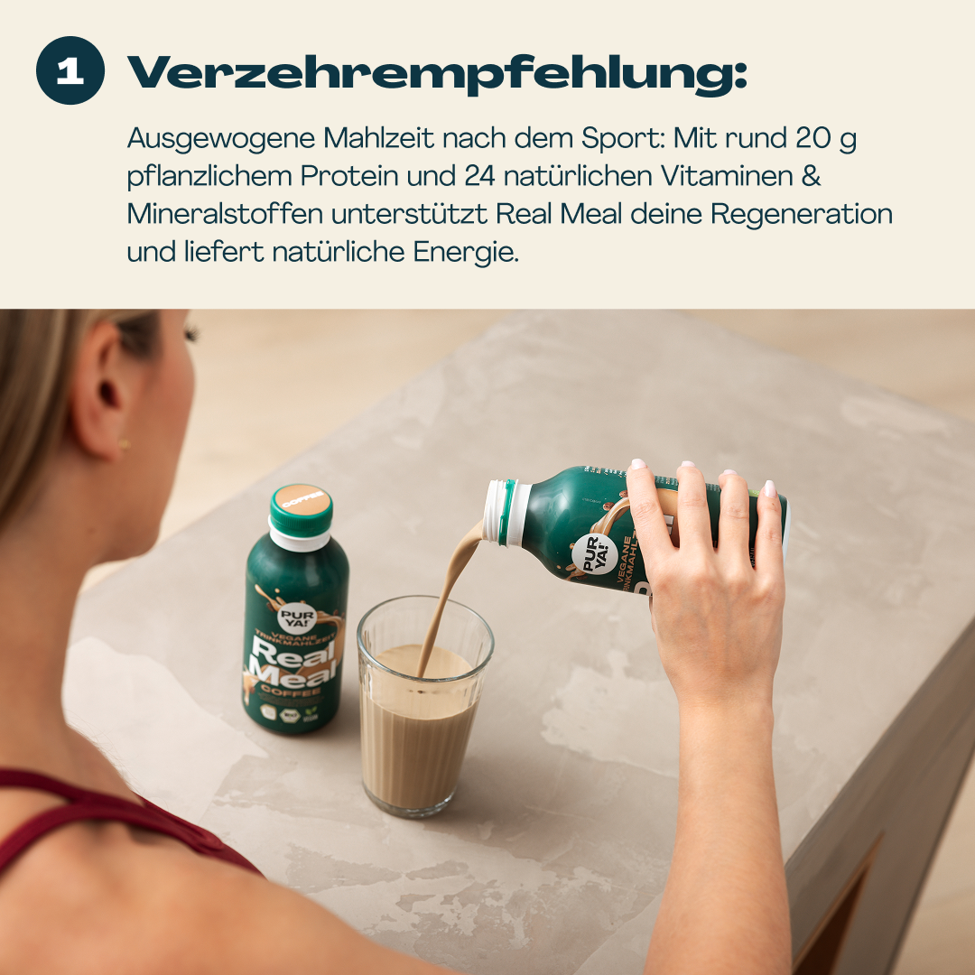 Real Meal Trinkmahlzeit To Go Coffee 6er Pack