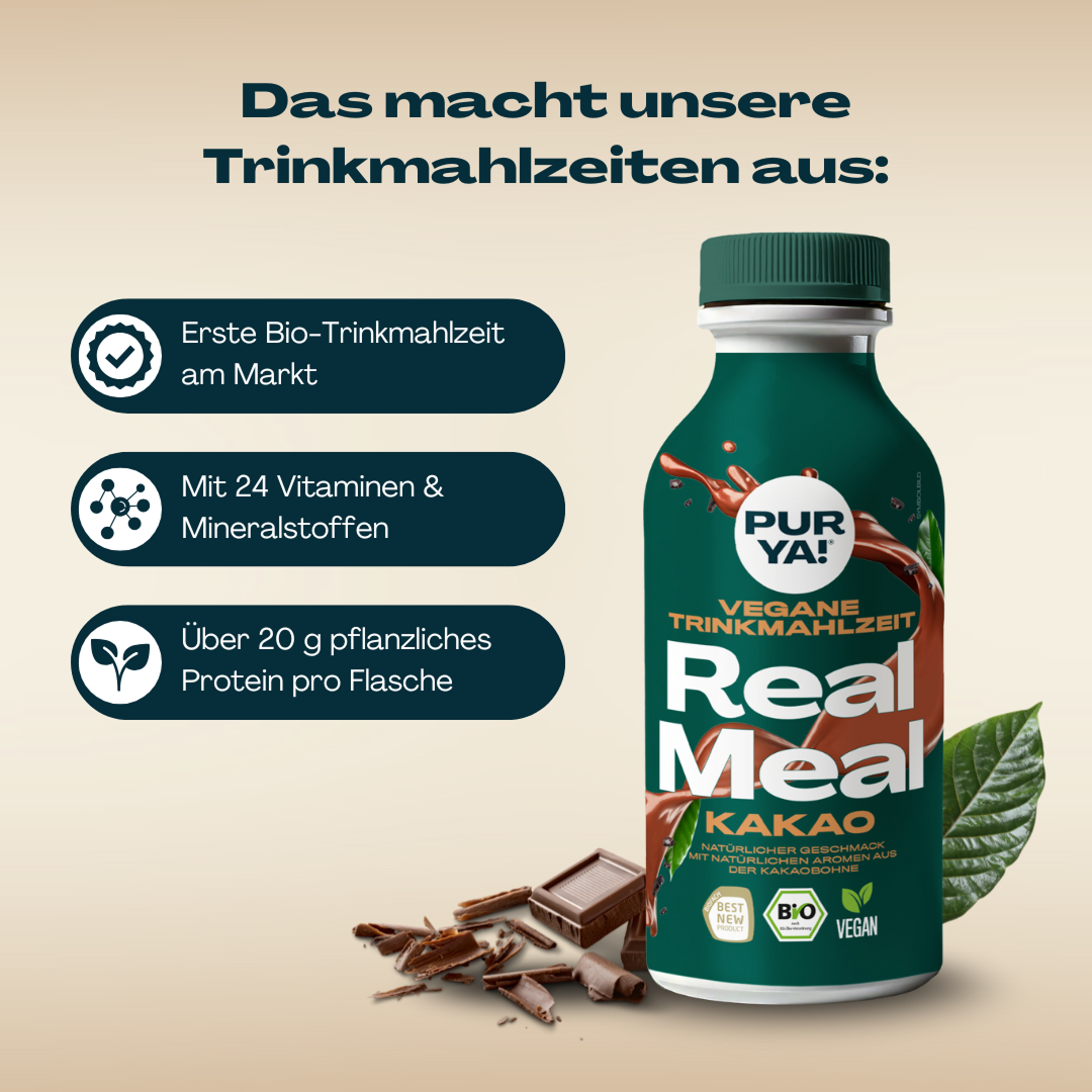 Real Meal Trinkmahlzeit To Go 3er Probierpaket