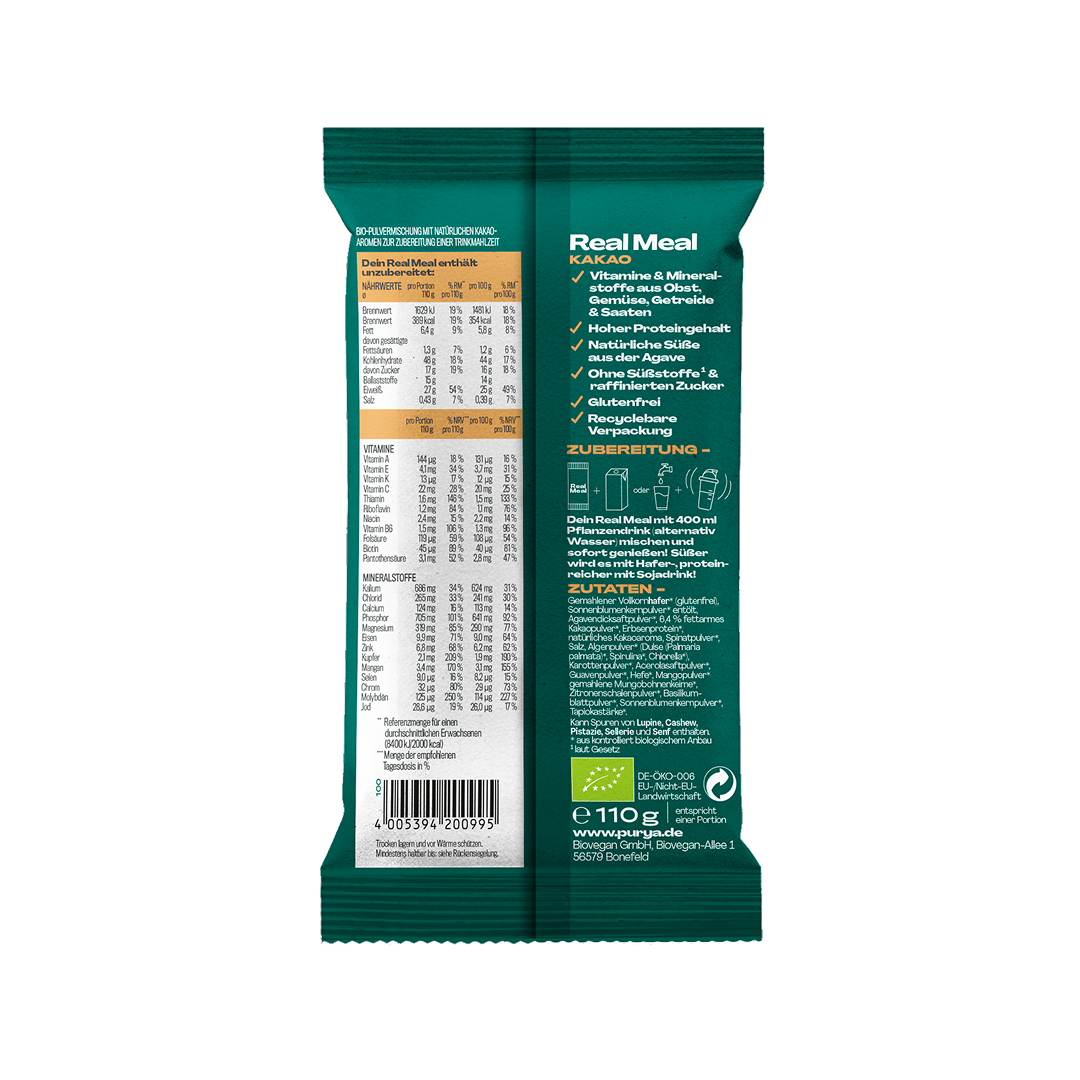 Real Meal Trinkmahlzeit Kakao