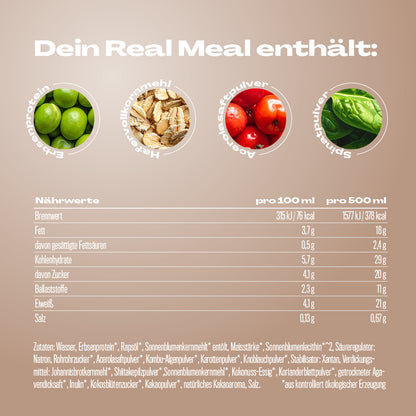 Real Meal Trinkmahlzeit To Go Probierpaket 3x2