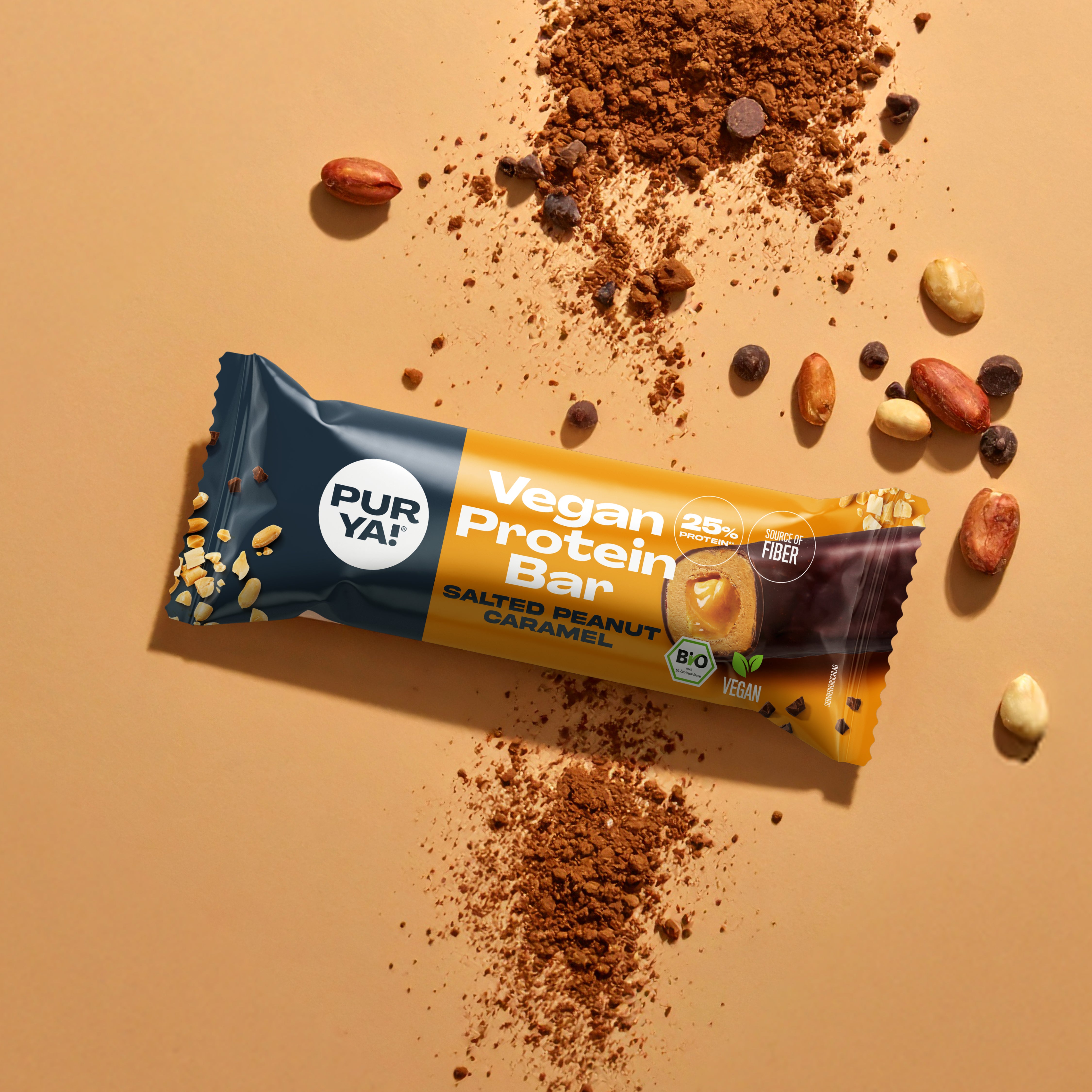 Salted Peanut Caramel Proteinriegel