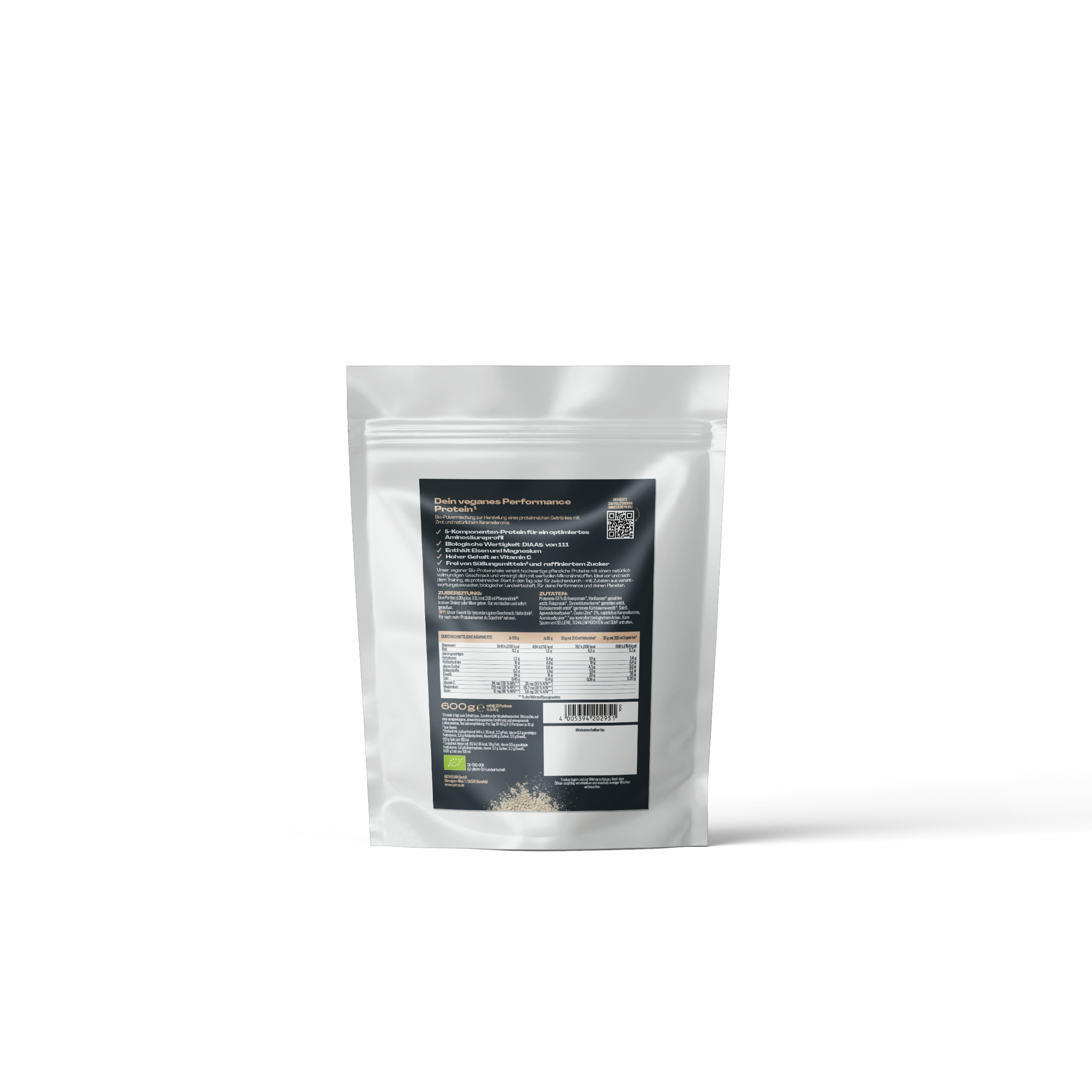 Veganes Proteinpulver Cinnamon 600g