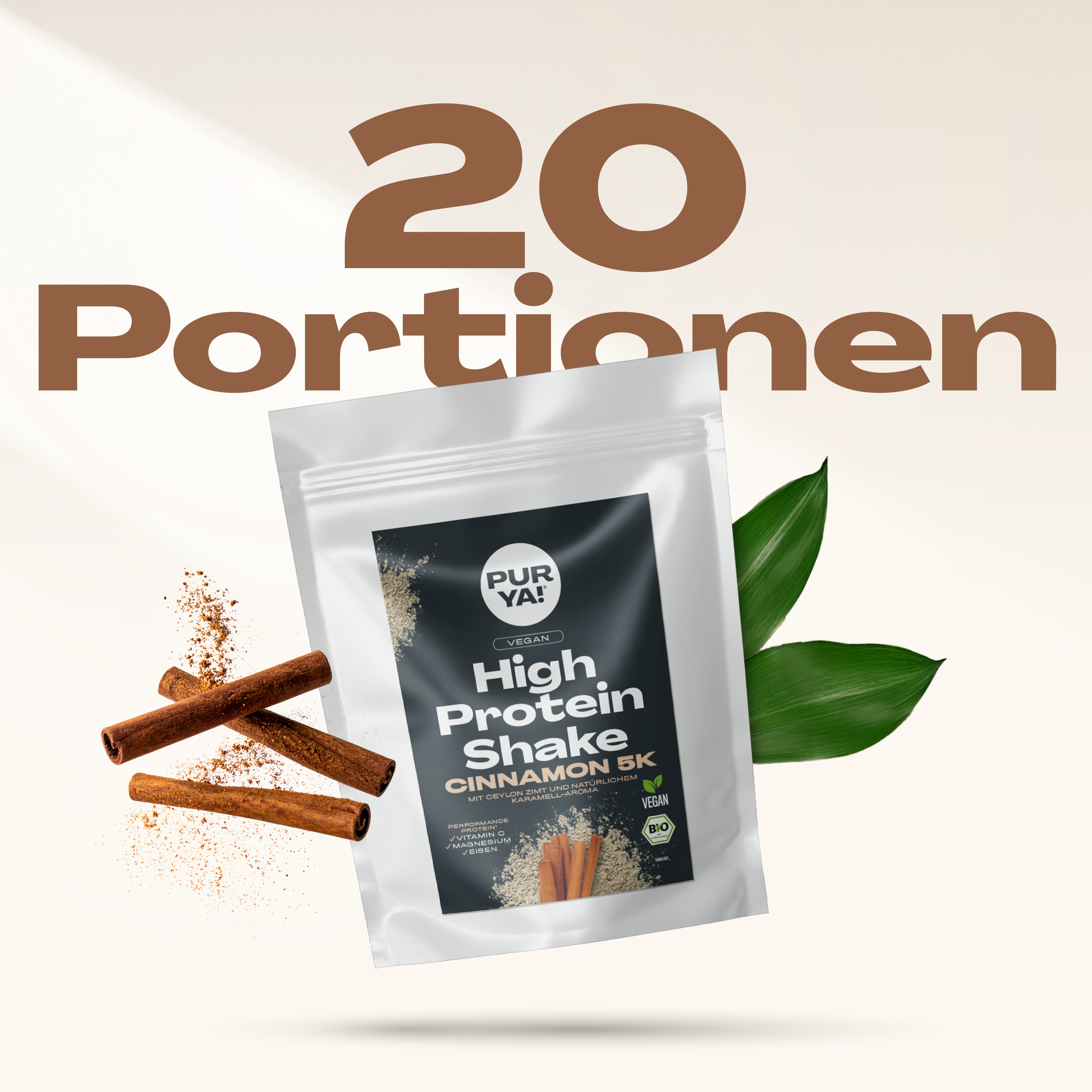 Veganes Proteinpulver Cinnamon 600g
