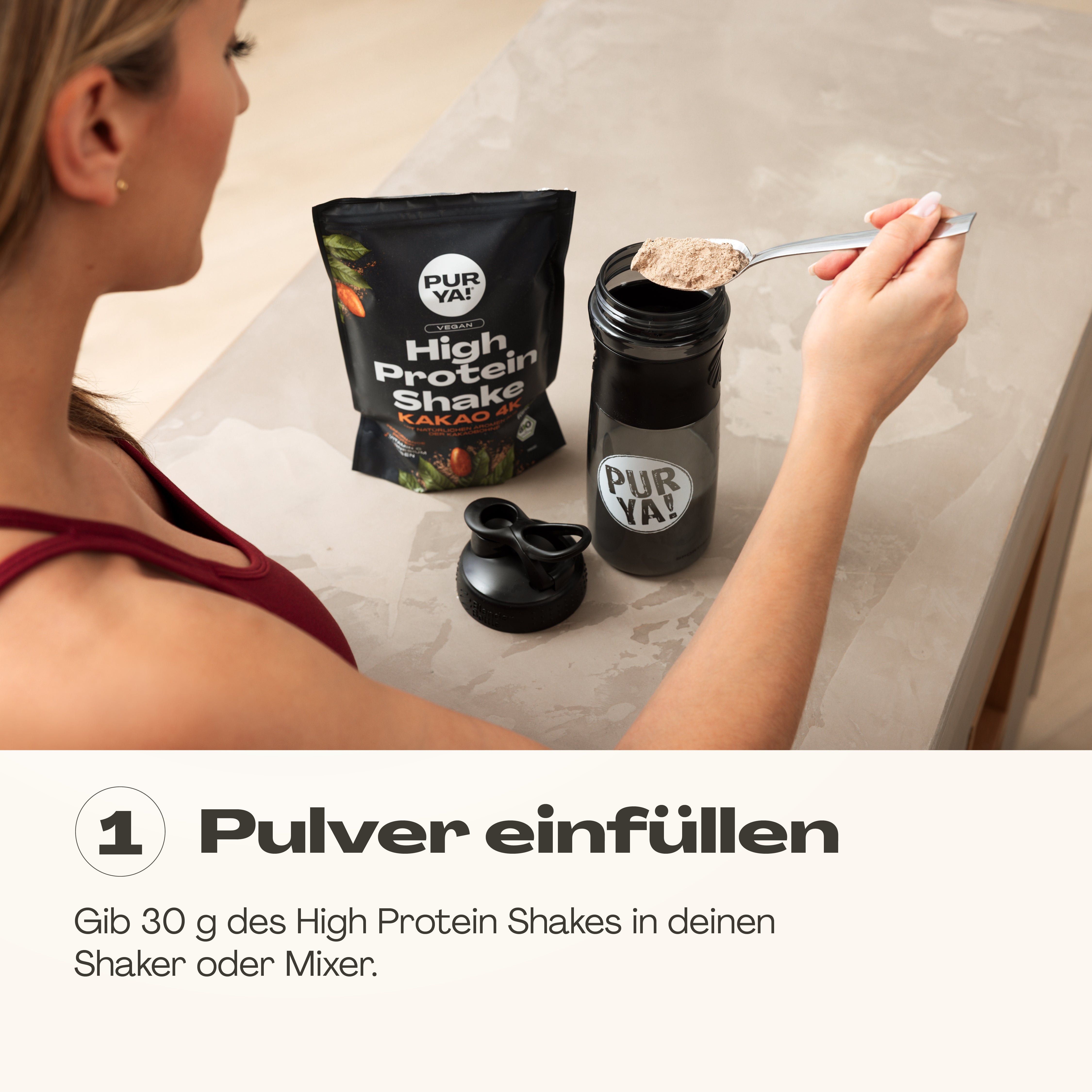 Veganes Proteinpulver Kakao 600g