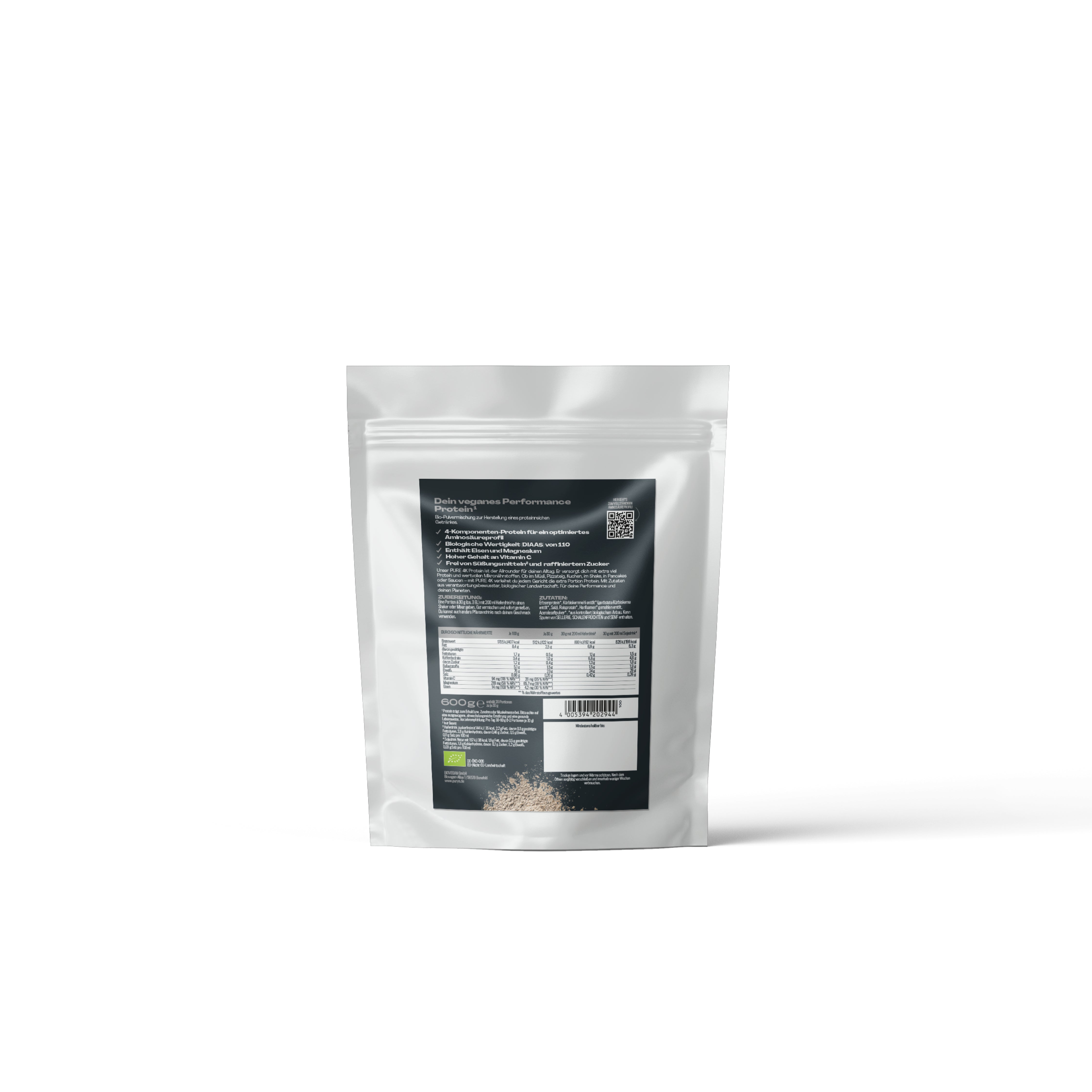 Veganes Proteinpulver Pure 600g