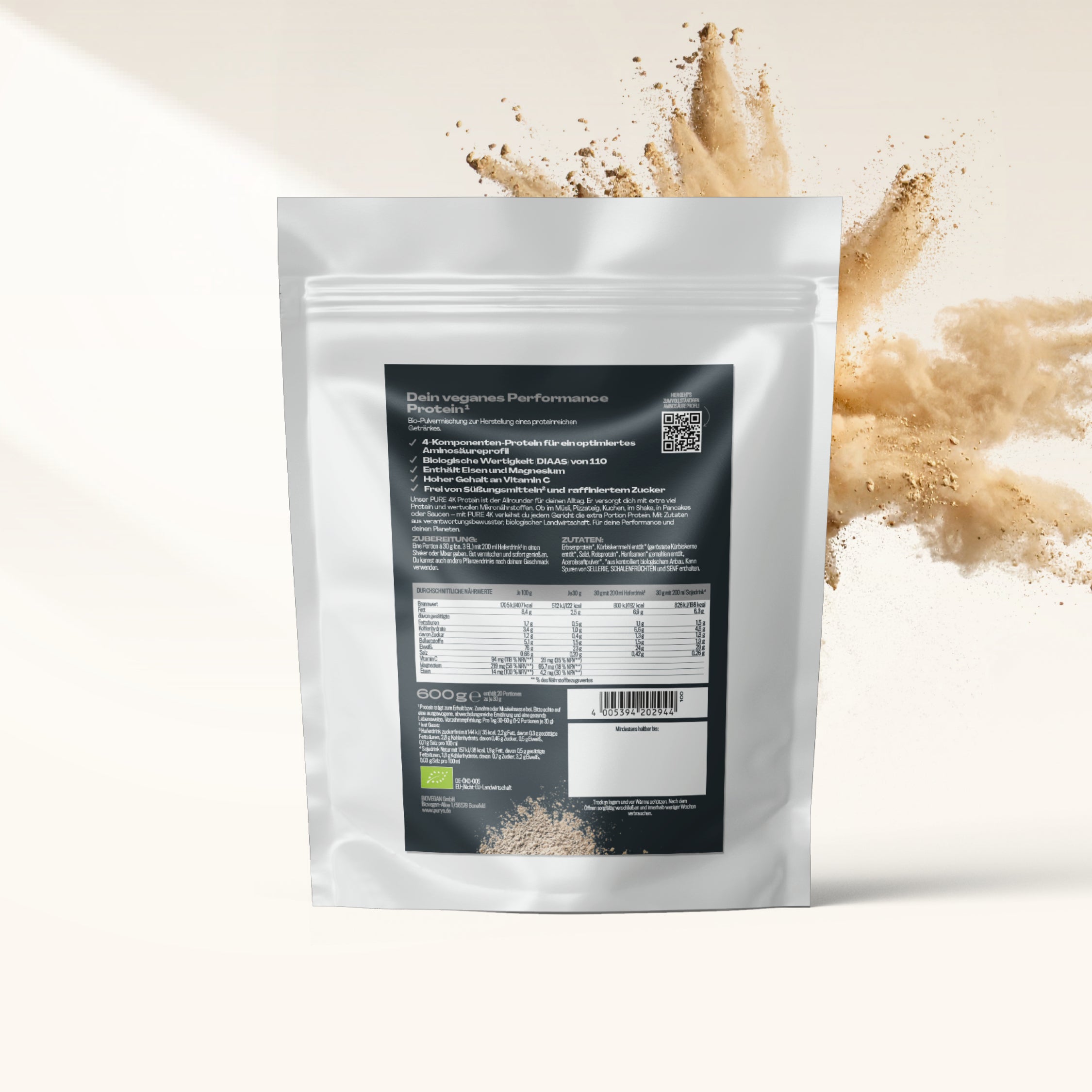 Veganes Proteinpulver Pure 600g