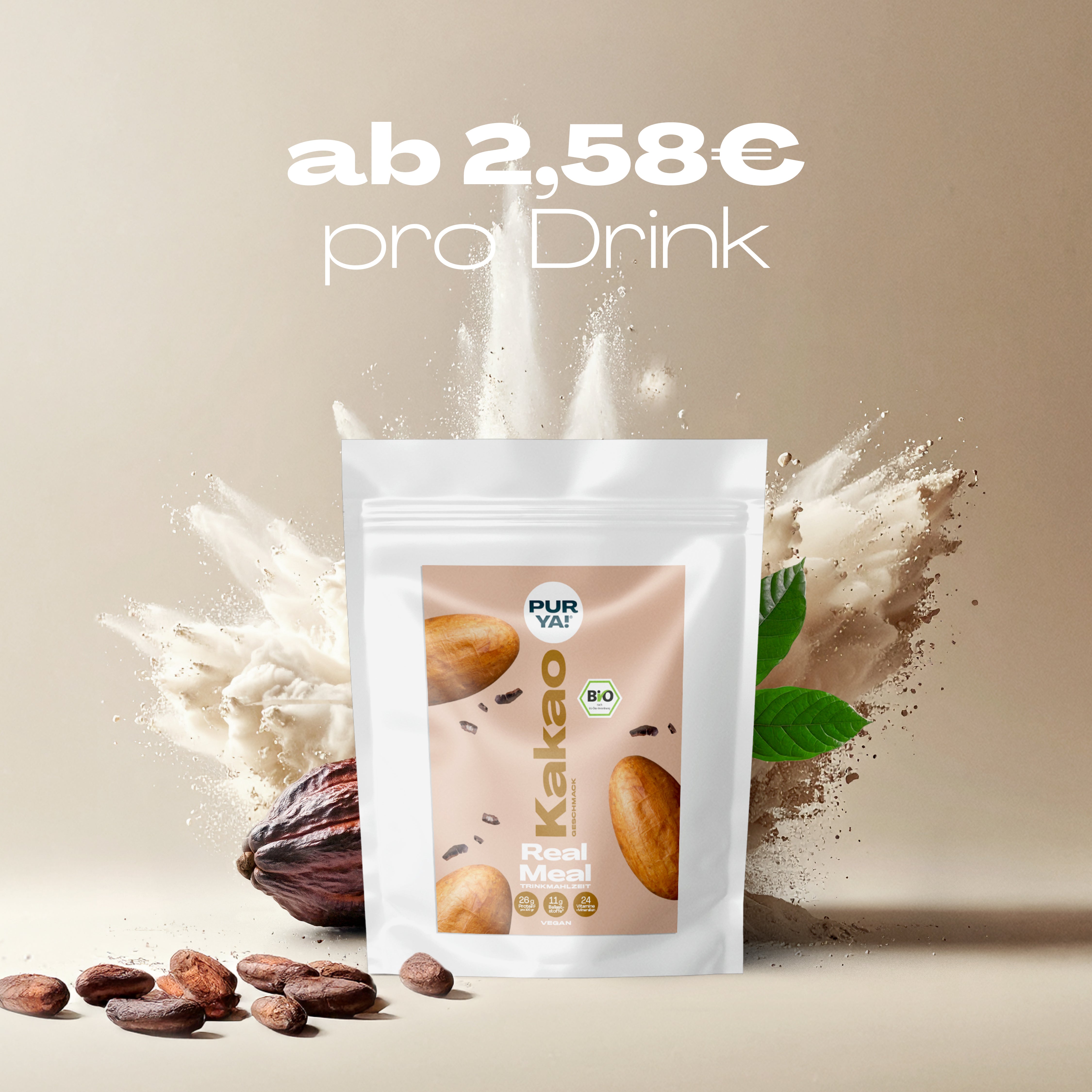 Kakao Drink Pulver
