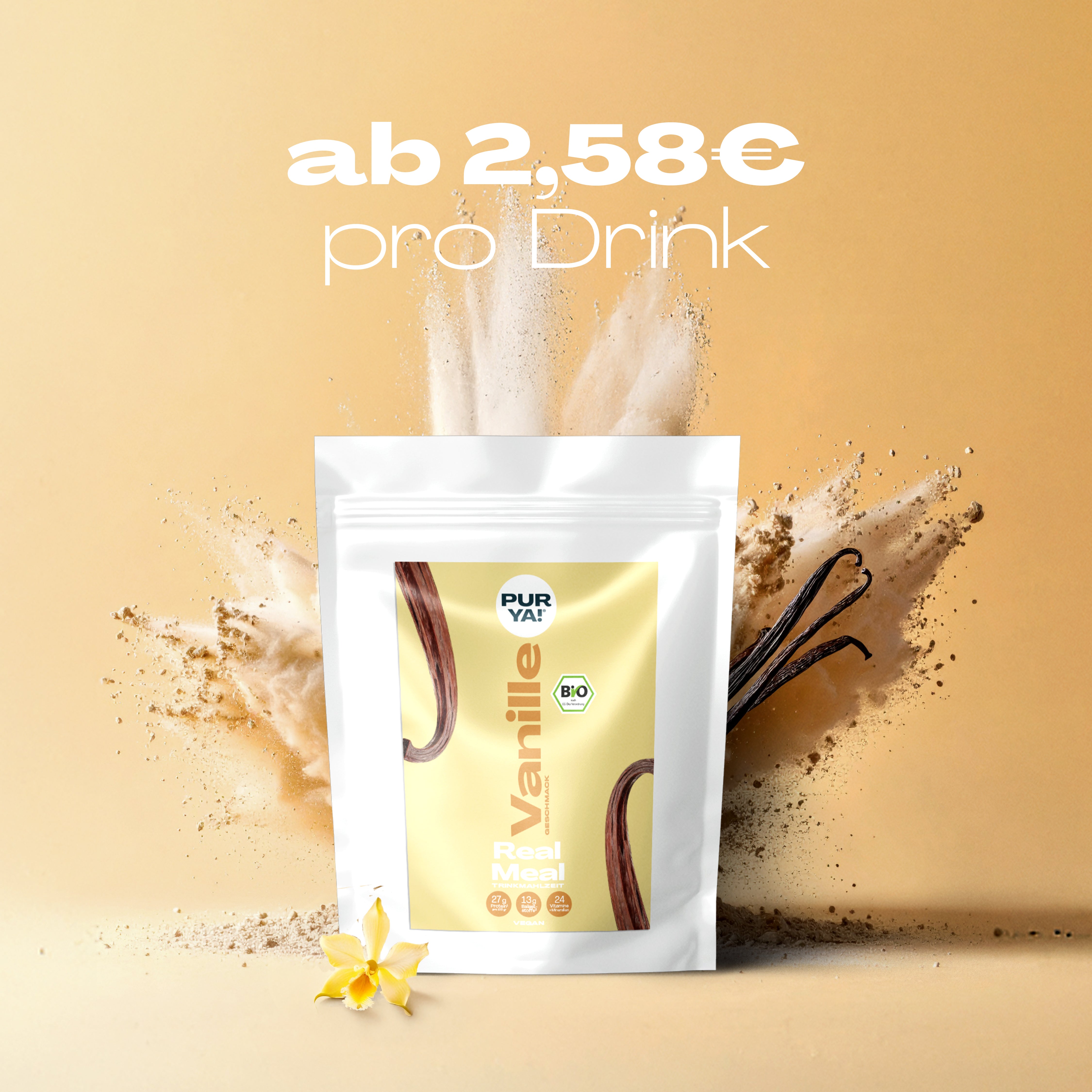 Vanille Drink Pulver