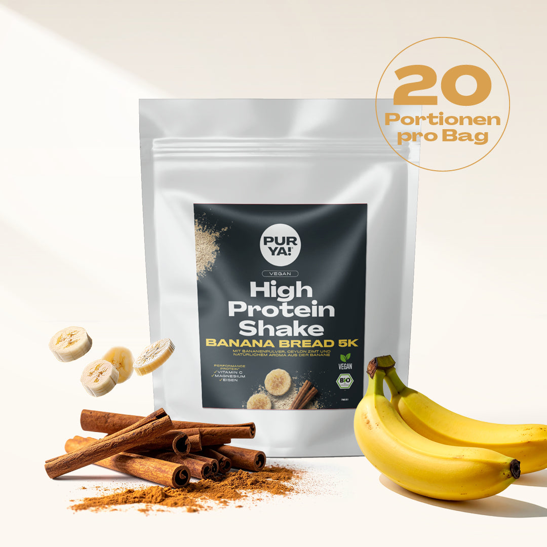 Veganes Proteinpulver Banana Bread