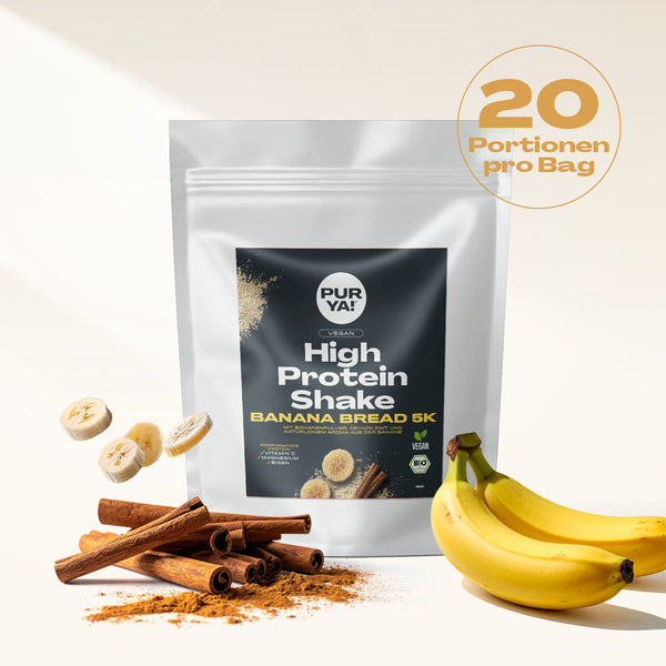 Veganes Proteinpulver Banana Bread