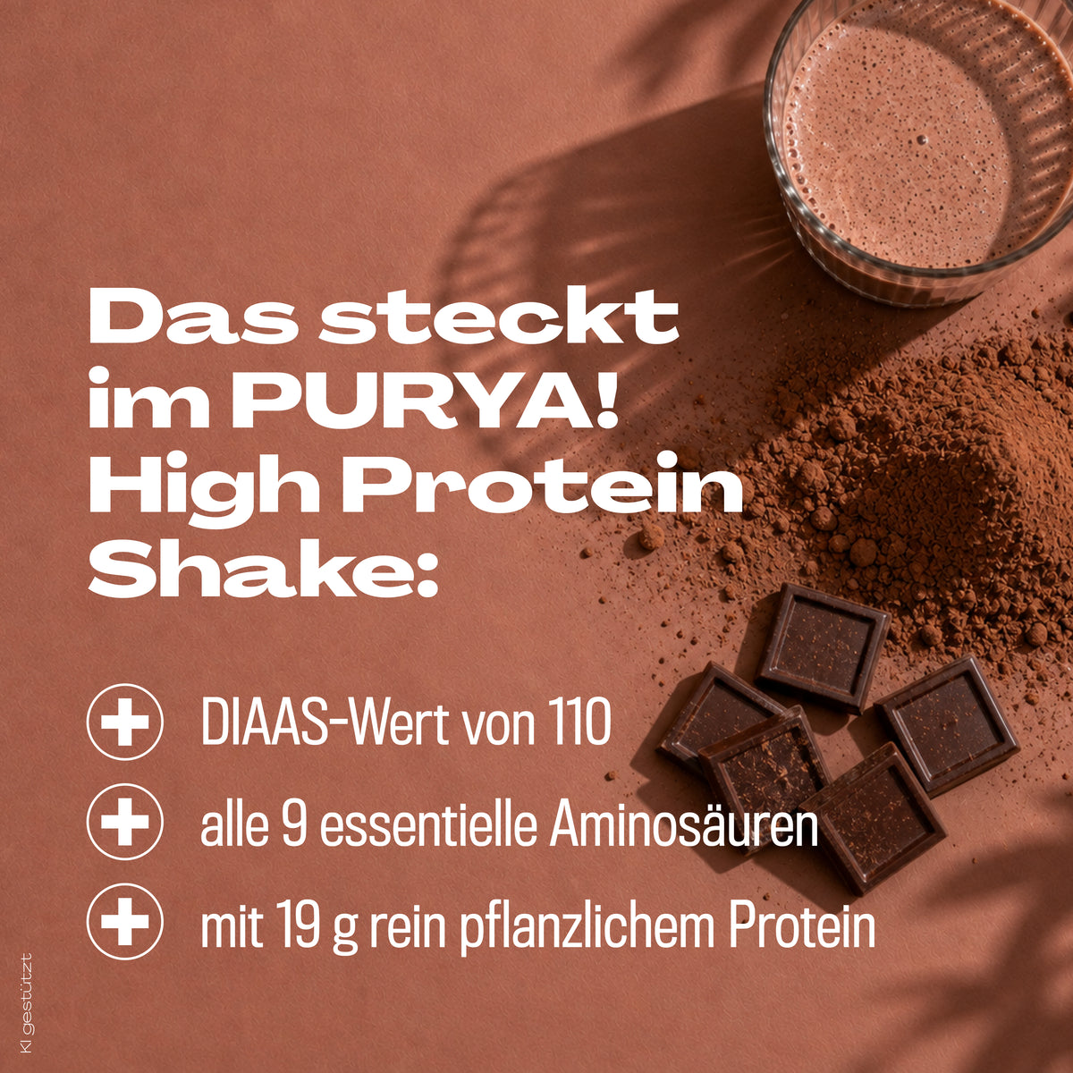 Veganes Kakao Protein