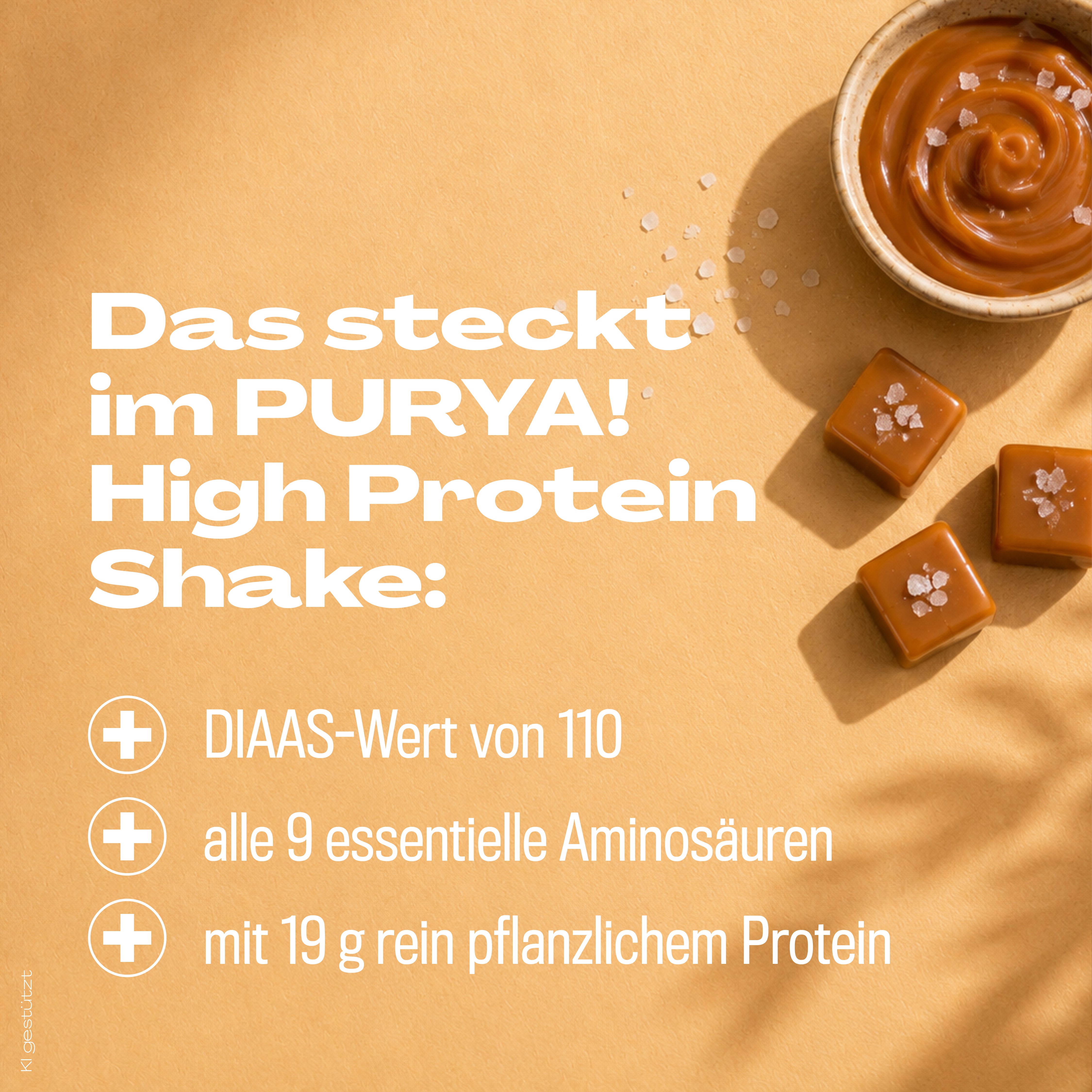 Veganes Salted Caramel Protein