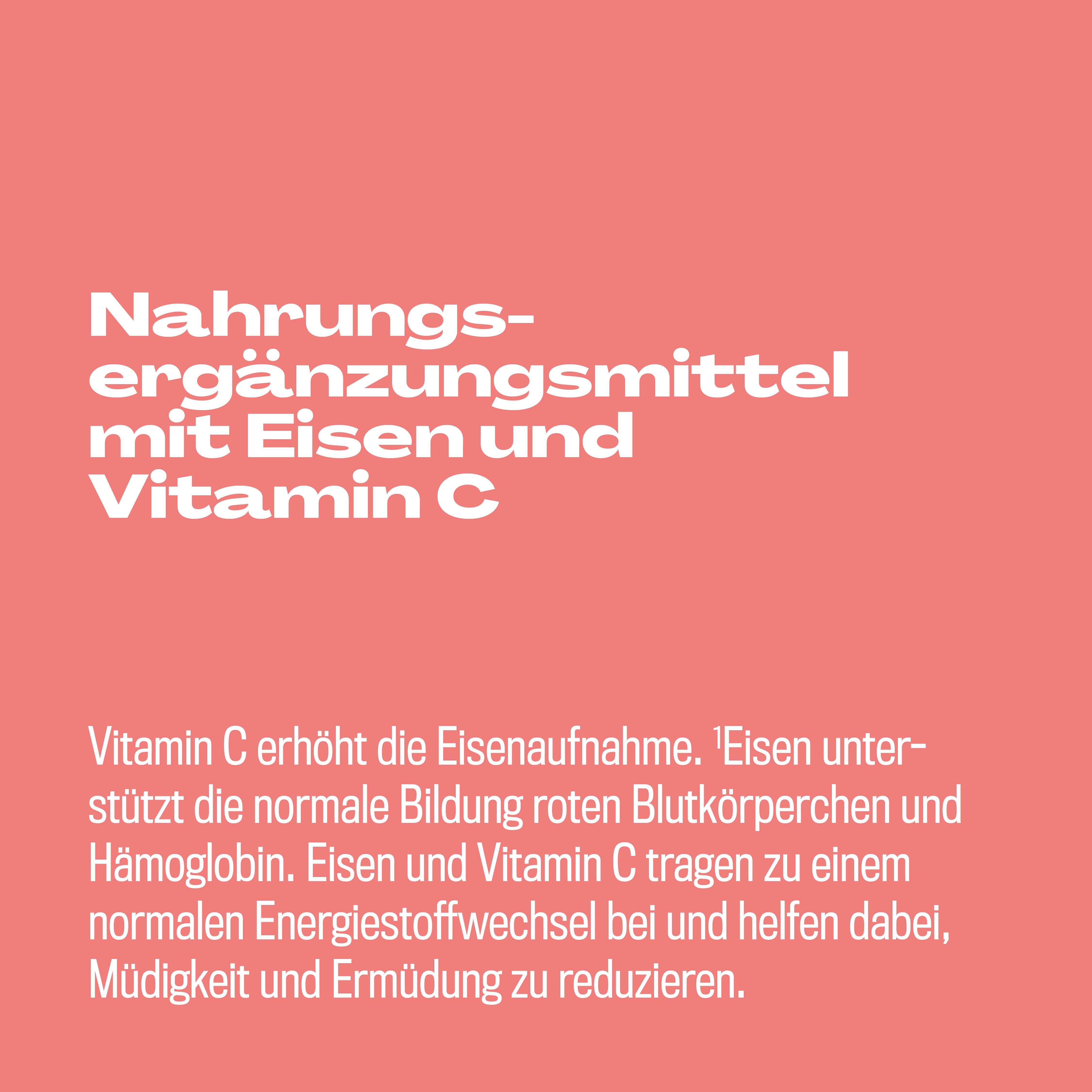 Iron + Vitamin C