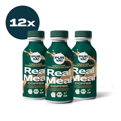 Real Meal Trinkmahlzeit To Go Coffee 12er Pack