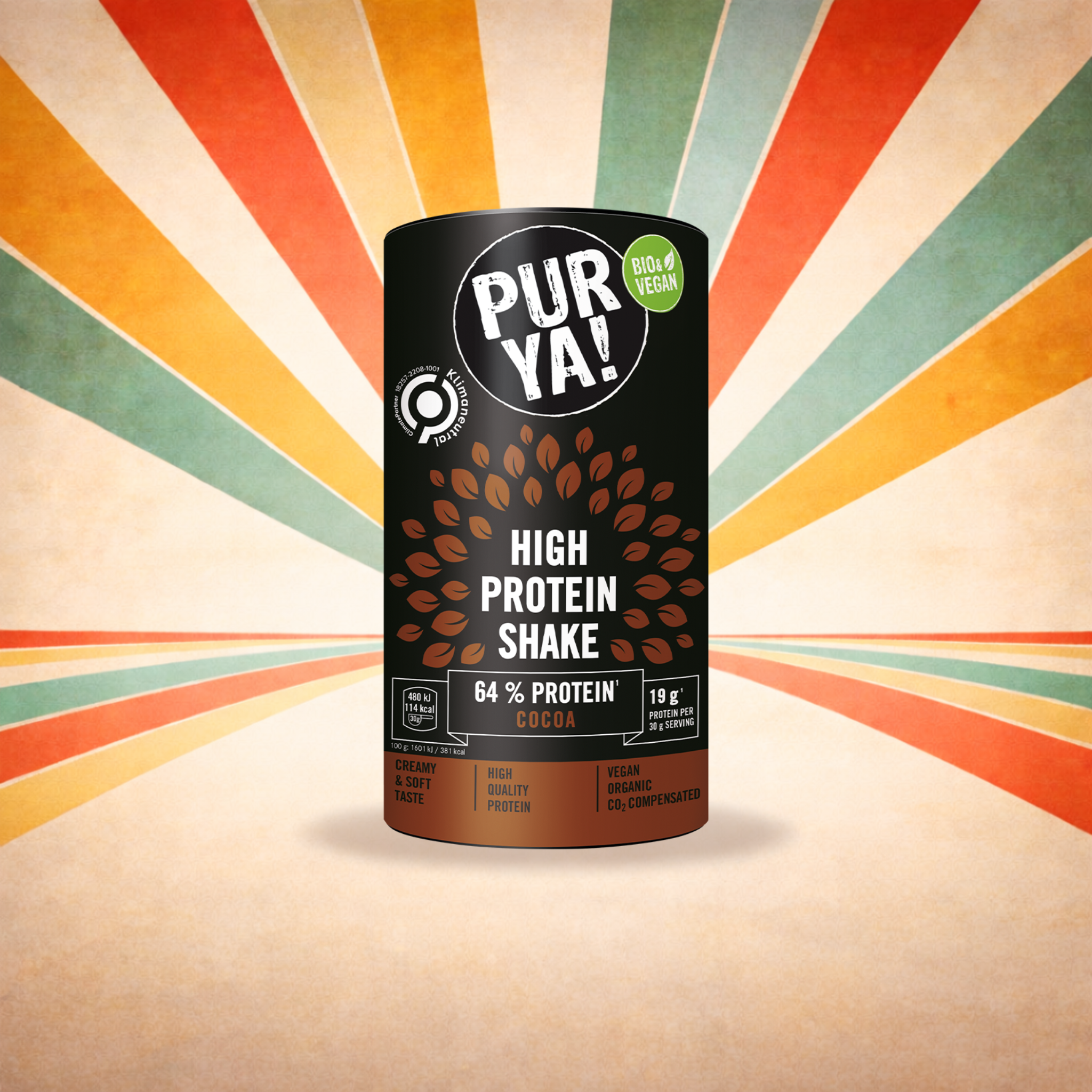 Retro High Protein Shake Cocoa