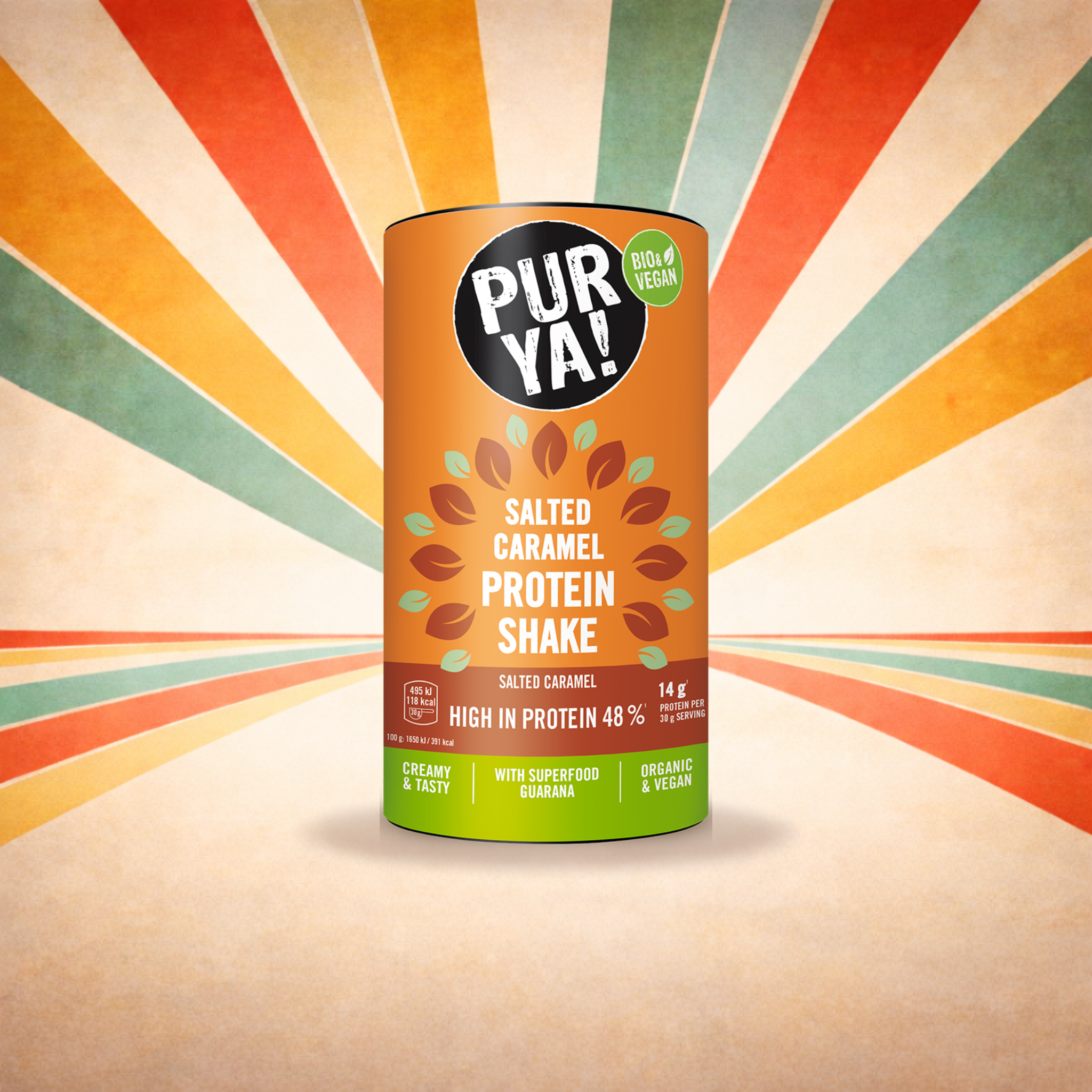 Retro Protein Shake  Salted Caramel