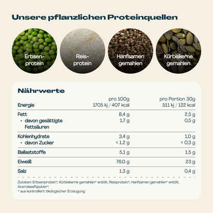 High Protein Shake Pure (6x 300g)