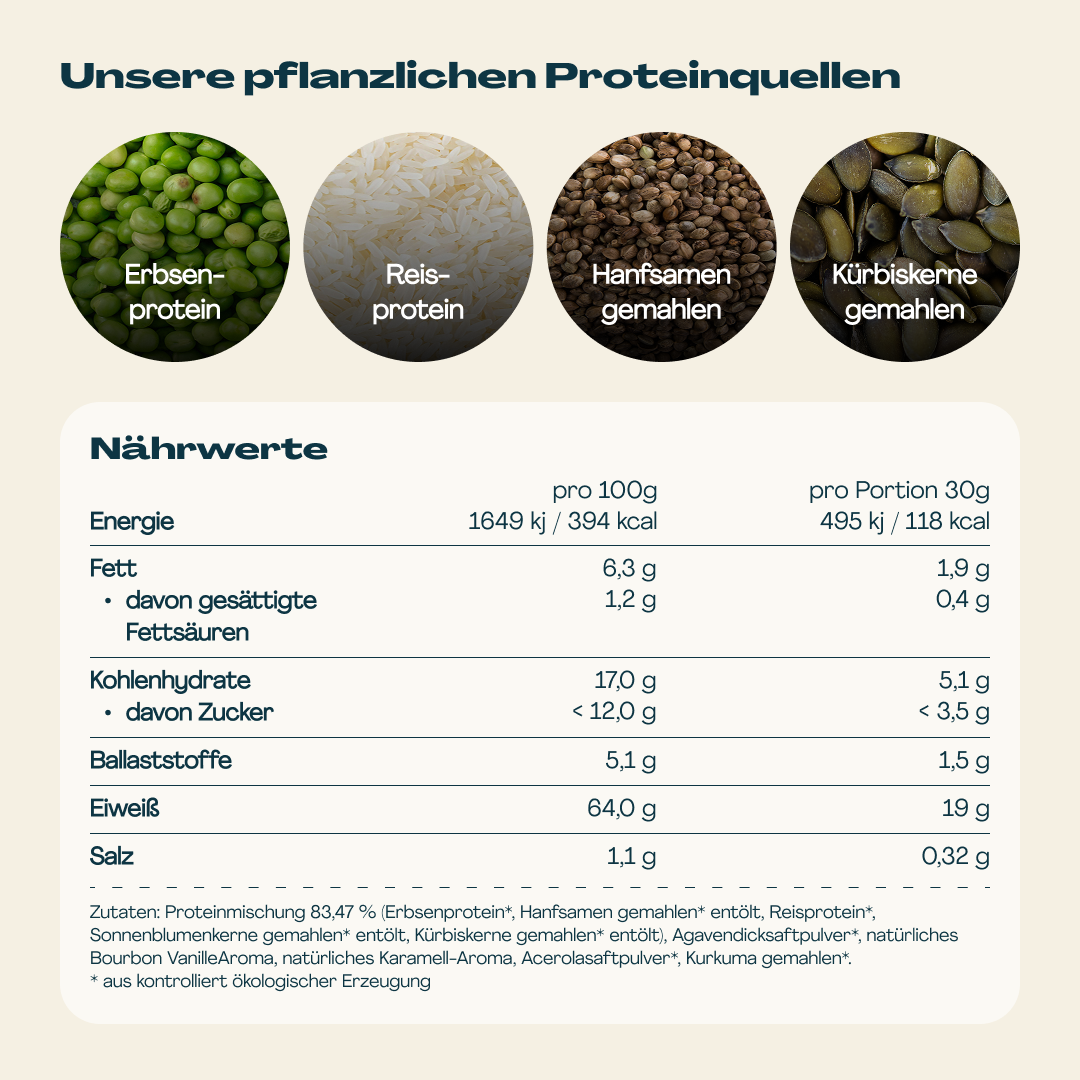 High Protein Shake Vanille (3x 300g)