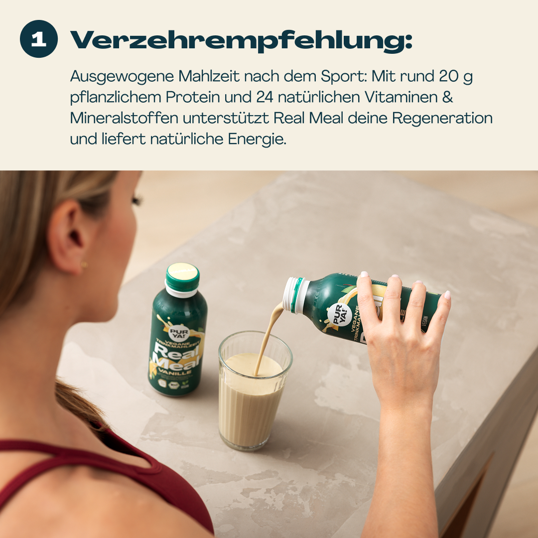 Real Meal Trinkmahlzeit To Go Vanille 6er Pack