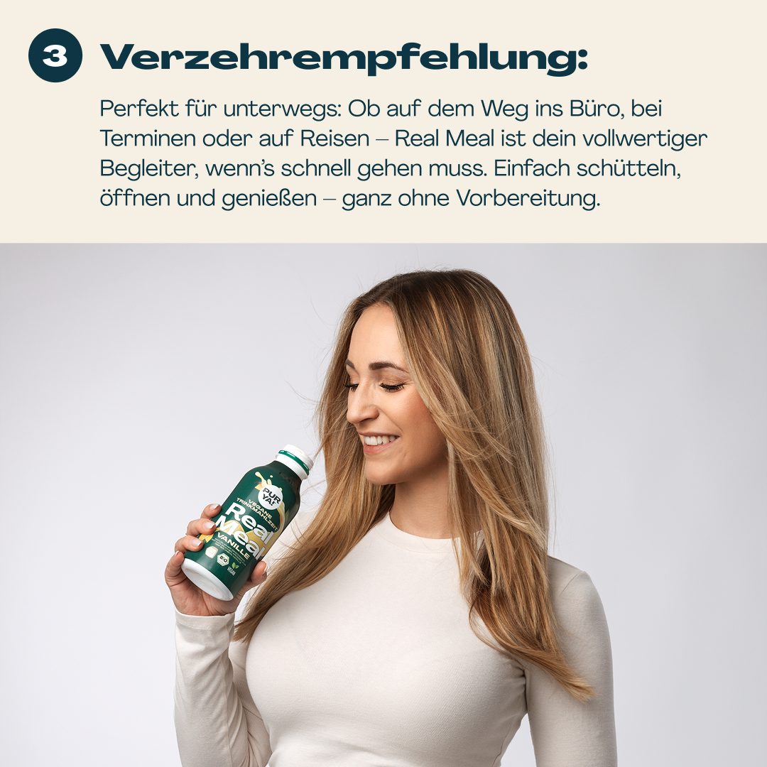 Real Meal Trinkmahlzeit To Go Vanille 6er Pack