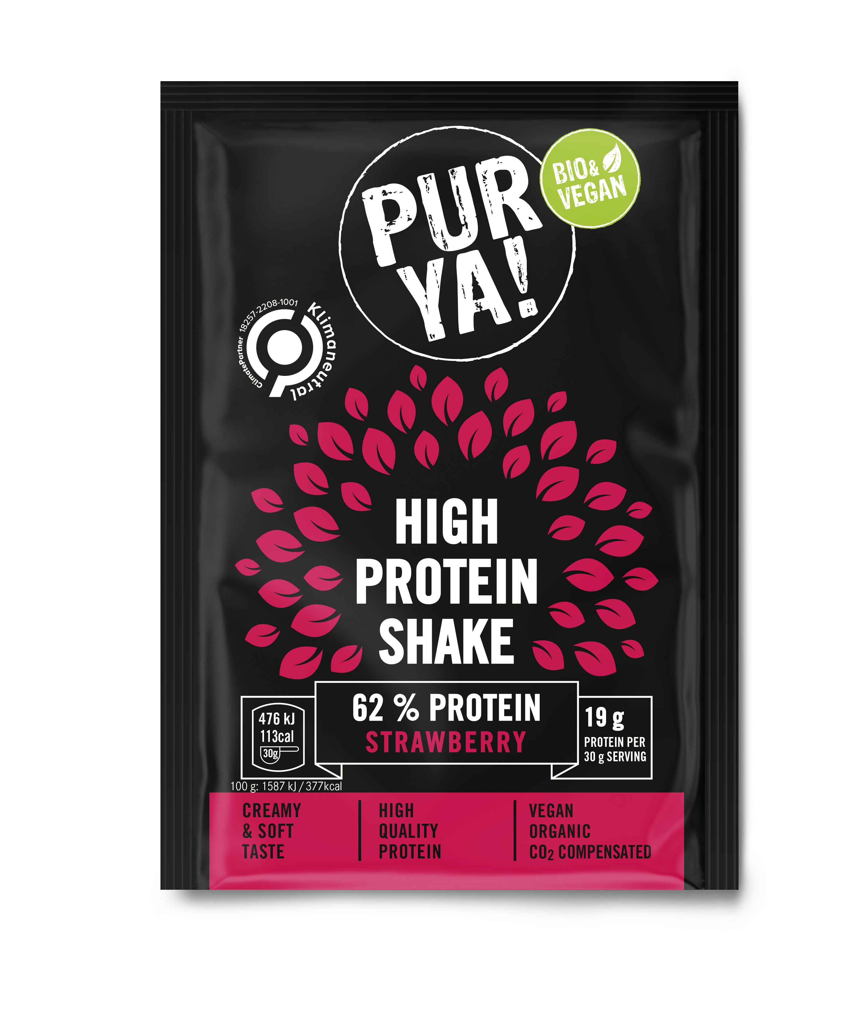 High Protein Shake Strawberry (30g)